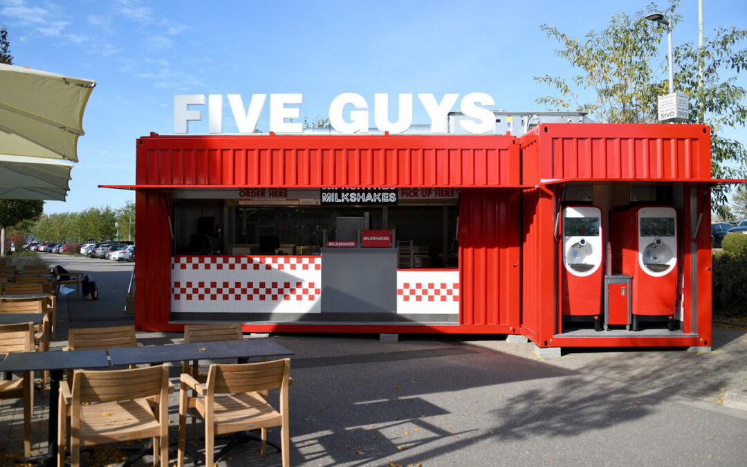 ROKA Container für Five Guys Deutschland