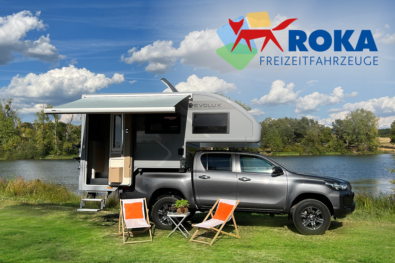 ROKA Freizeitfahrzeuge ist unsere Produktsparte mit Airstream Caravans, Wohnkabinen für Pickup Trucks und Tiny Houses.
