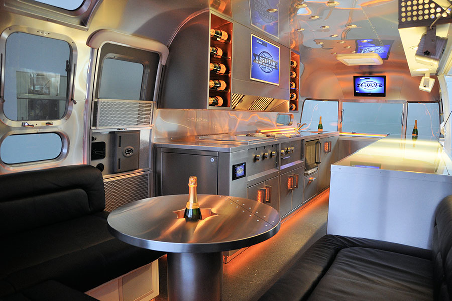 Airstream Diner, ROKA Food Trailer, Verkaufsanhänger, Verkaufsfahrzeug