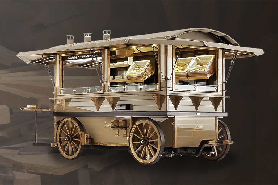 Wagon de vente historique de la ligne ROKA Historic