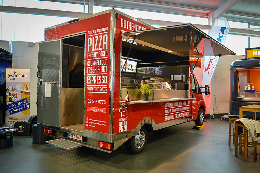 Foodtruck als Pizza Truck.