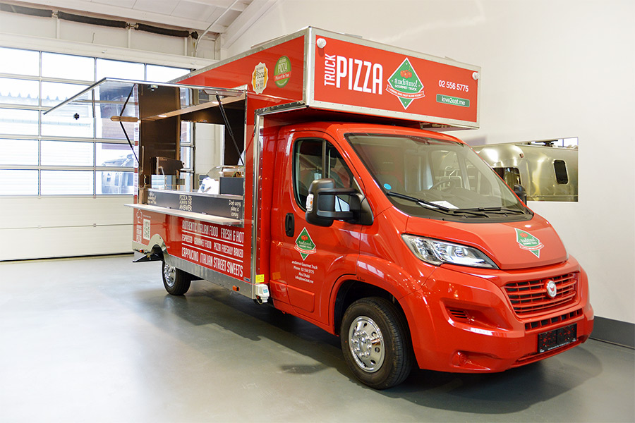 Food Truck Manhattan als Pizza Truck