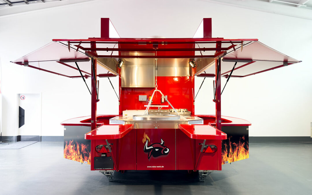 Chariot barbecue ROKA – disponible immédiatement – R052