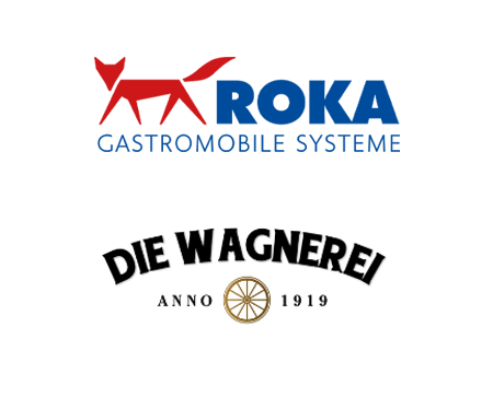 Logos La Wagnerei et ROKA